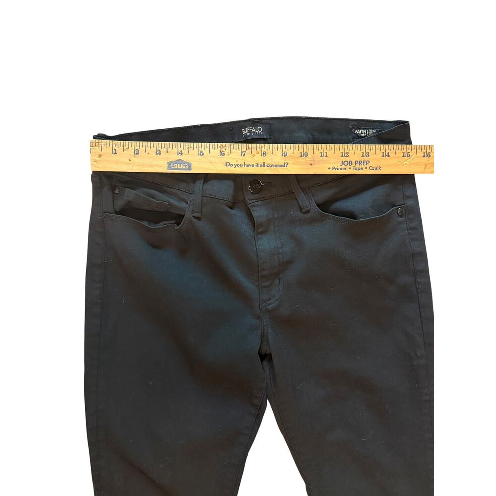 Buffalo David Bitton Faith Skinny Jeans | Black | Size 31 | Modal Stretch - Picture 9 of 11